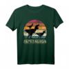 Papadinosaurier Dino Doppelpack T-Shirt – Originelles Dinosaurier Papa Geschenk für Zwillingspapa, Geburtstag, Vatertag & besondere Anlässe