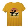 Papadinosaurier Dino Doppelpack T-Shirt – Originelles Dinosaurier Papa Geschenk für Zwillingspapa, Geburtstag, Vatertag & besondere Anlässe