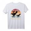 Papadinosaurier Dino Doppelpack T-Shirt – Originelles Dinosaurier Papa Geschenk für Zwillingspapa, Geburtstag, Vatertag & besondere Anlässe