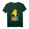 Kinder 4 Jahre Geburtstag Junge Dinosaurier Party Dino Ich bin 4 T-Shirt – Lustiges Geburtstagsgeschenk für Dino-Liebhaber