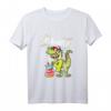 Kinder Dino Shirt zum 4. Geburtstag - Lustiges T-Rex Dinosaurier Jungen T-Shirt für Geburtstagsfeier & Kindergarten