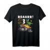 Kinder 3. Geburtstag T-Shirt für Jungen und Mädchen mit Dino, Monstertruck und Luftballons - Lustiges Geburtstagsgeschenk für den 3. Geburtstag