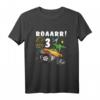 Kinder 3. Geburtstag T-Shirt für Jungen und Mädchen mit Dino, Monstertruck und Luftballons - Lustiges Geburtstagsgeschenk für den 3. Geburtstag