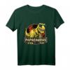 Papa Shirt Papasaurus T-Rex Dinosaurier Geburtstag - Lustiges Matching T-Shirt für Papa, Familie & Dino-Fans