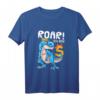 Kinder Geburtstagsshirt 5 Jahre Dinosaurier - Lustiges Dino T-Shirt für Jungen & Mädchen, ideales Geschenk für Geburtstag, Weihnachten & Einschulung