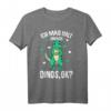 Ich mag halt Dinos Dinosaurier T-Rex Mädchen Kinder Dino T-Shirt – Perfektes Geschenk für Dino-Liebhaber zu Weihnachten & Geburtstag