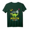 Kinder Dinosaurier T-Shirt zum 6. Geburtstag für Jungen und Mädchen – Klassisch geschnitten, doppelt genähter Saum