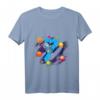 Kinder 7. Geburtstag Astronaut T-Shirt für Jungen & Mädchen – Weltraum, Planeten & Galaxien Geschenkidee