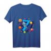 Kinder 7. Geburtstag Astronaut T-Shirt für Jungen & Mädchen – Weltraum, Planeten & Galaxien Geschenkidee