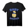 Kinder Babysaurus Partneroutfit Vater Sohn Dinosaurier Partnerlook T-Shirt - Lustiges Familienoutfit für Geburtstage, Weihnachten, Fasching & mehr