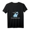 Damen Mamasaurus Mama Mutter Eltern Süßes Dinosaurier T-Shirt mit V-Ausschnitt – Lustiges Mama Geschenk für Dinosaurierliebende Mütter