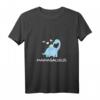 Damen Mamasaurus Mama Mutter Eltern Süßes Dinosaurier T-Shirt mit V-Ausschnitt – Lustiges Mama Geschenk für Dinosaurierliebende Mütter