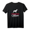 Dobermann Mama T-Shirt für Hundeliebhaberinnen – Klassisch geschnitten, doppelt genähter Saum, perfekt für Hundemütter