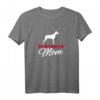 Dobermann Mama T-Shirt für Hundeliebhaberinnen – Klassisch geschnitten, doppelt genähter Saum, perfekt für Hundemütter