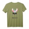 Mama Lama Blumen Sonnenbrille Geschenk T-Shirt - Lustiges Lama Tierliebhaber-Shirt für Mütter & Lama Fans