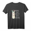 Mama Lama Braucht Kein Drama Mutter Tochter T-Shirt - Lustiges Lama Design für Muttertag, Familie & Freunde