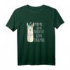 Mama Lama Braucht Kein Drama Mutter Tochter T-Shirt - Lustiges Lama Design für Muttertag, Familie & Freunde