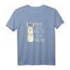 Mama Lama Braucht Kein Drama Mutter Tochter T-Shirt - Lustiges Lama Design für Muttertag, Familie & Freunde