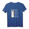 Mama Lama Braucht Kein Drama Mutter Tochter T-Shirt - Lustiges Lama Design für Muttertag, Familie & Freunde