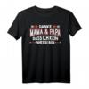 Danke Papa & Mama Dass Ich Kein Wessi Bin DDR Ostdeutscher T-Shirt – Lustiges Ostdeutschland Geschenk für Sachsen & Ostalgie Fans