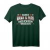 Danke Papa & Mama Dass Ich Kein Wessi Bin DDR Ostdeutscher T-Shirt – Lustiges Ostdeutschland Geschenk für Sachsen & Ostalgie Fans