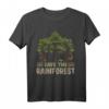 Save The Rainforest T-Shirt - Rettet Den Amazonas Geschenk für Umweltaktivisten zum Earth Day & Weihnachten