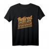 Herren Rentner Design Rente Lustig Opa Ehemann Ruhestand Abschied T-Shirt – Perfektes Geschenk für Rentner, Oma, Opa & Pensionierung Feier