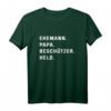 Ehemann Papa Beschützer Held Vater Hero Herren Comedy T-Shirt – Perfektes Geschenk für Geburtstag, Weihnachten & Vatertag