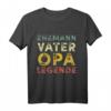 Vatertagsgeschenk Ehemann Papa Sohn Opa Männer T-Shirt - Klassisch geschnitten, doppelt genähter Saum