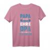 Vatertag Shirt Opa T-Shirt mit Spruch – Lustiges Geschenk für Großvater, Geburt, Taufe & Schwangerschaftsverkündung