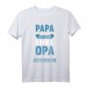 Vatertag Shirt Opa T-Shirt mit Spruch – Lustiges Geschenk für Großvater, Geburt, Taufe & Schwangerschaftsverkündung
