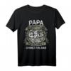 Papa Zu Sein Ist Eine Ehre Opa Zu Sein Unbezahlbar Vatertag T-Shirt – Lustiges Geschenk für stolze Väter und Opas