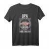 Lustiges Uropa T-Shirt 2022 – Opa zu sein ist eine Ehre, Unbezahlbarer Uropa Spruch, Geschenk für Uropa, Geburtstag & Weihnachten