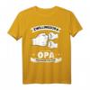 Zwillingsopa T-Shirt - Stolzer Großvater von Zwillingen, ideales Geschenk zu Weihnachten, Vatertag & Baby Party