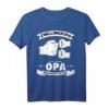 Zwillingsopa T-Shirt - Stolzer Großvater von Zwillingen, ideales Geschenk zu Weihnachten, Vatertag & Baby Party