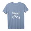 Süßes Baby Füße T-Shirt für schwangere Frauen mit Zwillingen - Ideales Geschenk für werdende Mütter, Freunde & Familie