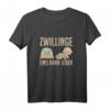 Mama von Zwillingen Baby Geburt Muttertag T-Shirt - Stolzes Zwillingsmama Geschenkidee für Geburt, Muttertag & Geburtstag