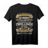 Lustiges Sternzeichen Zwillinge Geschenk Humor T-Shirt – Witziges Geburtstags- oder Weihnachtsgeschenk für Zwillinge mit Spaßfaktor