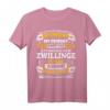 Lustiges Sternzeichen Zwillinge Geschenk Humor T-Shirt – Witziges Geburtstags- oder Weihnachtsgeschenk für Zwillinge mit Spaßfaktor