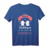 Stolzes Zwillingsmama T-Shirt Geschenk für Mama von Zwillingen mit Spruch - Perfekt für stolze Mütter & als Geschenk