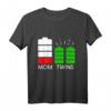 Lustiges Mutter von Zwillingen T-Shirt - Energievolles Geschenk für Zwillingsmütter, egal ob eineiige oder zweieiige Zwillinge