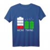 Lustiges Mutter von Zwillingen T-Shirt - Energievolles Geschenk für Zwillingsmütter, egal ob eineiige oder zweieiige Zwillinge