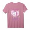 Schmetterlingsflügel Ich werde 2021 Große Schwester Einhorn T-Shirt – Süßes Geschenk zur Schwangerschaft, Babyparty & Geburt für Mädchen