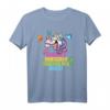 Verrücktes Einhorn T-Shirt - Buntes Regenbogen-Haar Design für Einhorn- & Pferdefans, Geschenk für Freunde & Familie