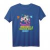 Verrücktes Einhorn T-Shirt - Buntes Regenbogen-Haar Design für Einhorn- & Pferdefans, Geschenk für Freunde & Familie