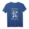 Lustiges Ich hasse Menschen T-Shirt mit Einhorn Motiv und Mittelfinger - Perfektes Geschenk für Zyniker, Sarkastiker & Ironie-Fans zu Weihnachten & Geburtstag