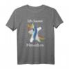 Lustiges Ich hasse Menschen T-Shirt mit Einhorn Motiv und Mittelfinger - Perfektes Geschenk für Zyniker, Sarkastiker & Ironie-Fans zu Weihnachten & Geburtstag