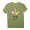 Herren Vater Tochter Partnerlook Daddy Einhorn T-Shirt – Kreatives Familiengeschenk & Kostüm für Fasching, Karneval & Vatertag