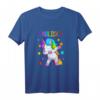 Geburtstagsshirt für 7-jährige Mädchen mit Einhorn - Perfektes Geburtstag Outfit & Geschenk für kleine Einhorn-Fans