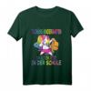 Kinder Tschüss Kindergarten Einhorn T-Shirt mit Glitzer - Perfektes Schulanfang Outfit & Geschenk für Erstklässler